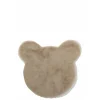 J-LINE - Tapis enfant en textile beige 57x62.5x1.5 cm