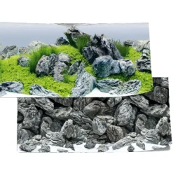JUWEL - Poster aquarium rochers/aquascape Poster T.4 XL