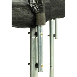 KANGUI - Trampoline rond bleu ø300cm avec filet, échelle, bâche et kit ancrage