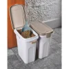 KERBL - Kerbl - conteneur - petfood - brun/blanc - 15l