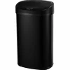 KITCHEN MOVE - Poubelle de cuisine automatique majestic noir acier inoxydable 68 l