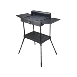 KITCHENCHEF - Kitchen chef barbecue électrique sur pieds 2000w noir - ksbbq1703