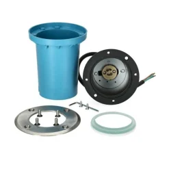 KOBI - Spot encastrable extérieur rond gu10 acier inoxydable extérieur ip65 230v 103mm