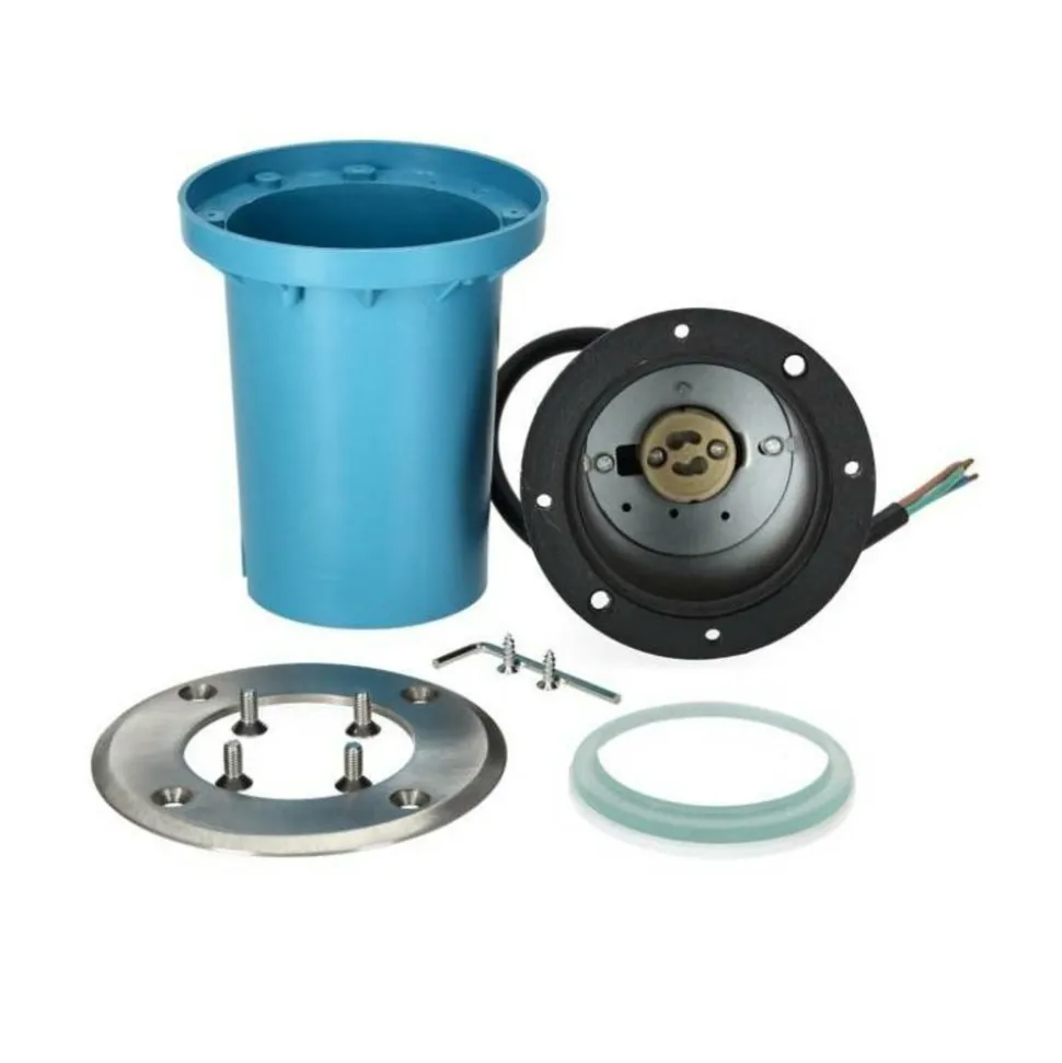 KOBI - Spot encastrable extérieur rond gu10 acier inoxydable extérieur ip65 230v 103mm