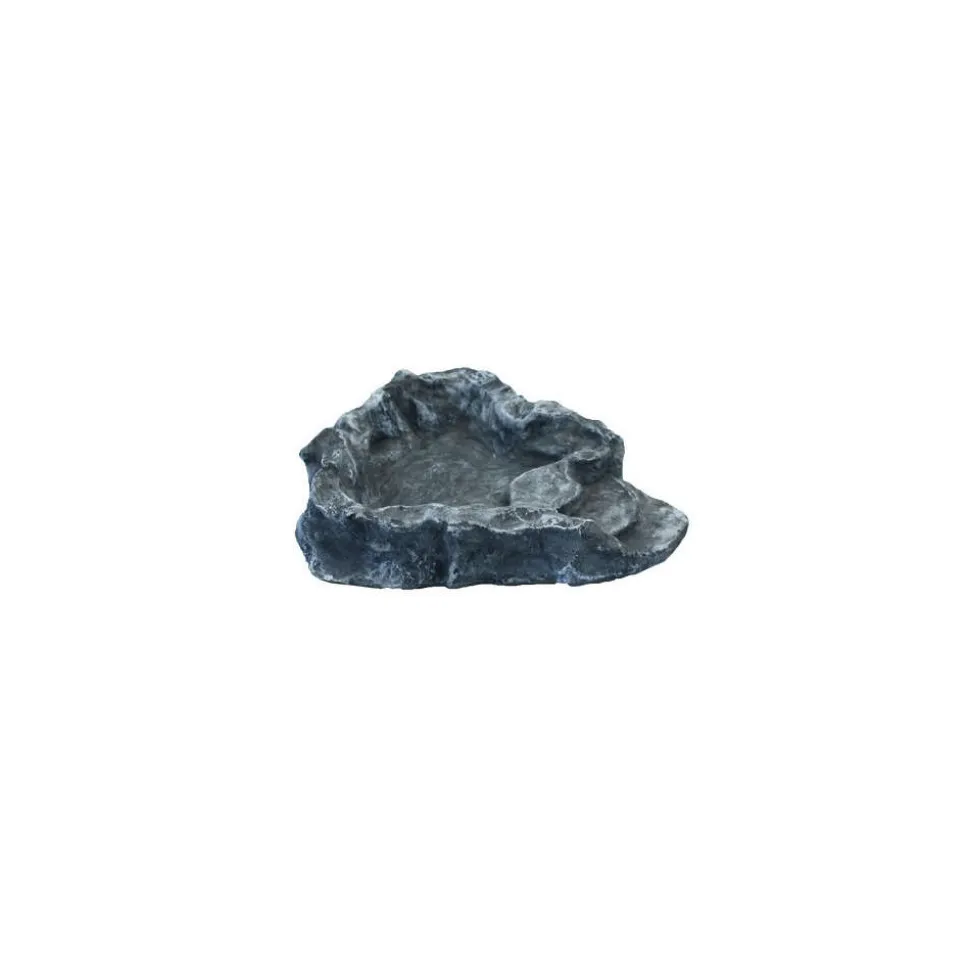 KOMODO - Abreuvoir pour reptile, couleur pierre (petite taille)