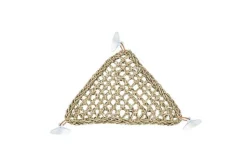 LA FERME TROPICALE - Hamac d'angle pour reptile en fibres naturelles - medium - decoration pour lézards type pogona, gecko, iguane