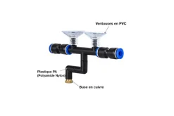 LA FERME TROPICALE - Pulvérisateur automatique 4 buses pour terrarium - système d'humidification pour terrarium / paludarium destiné aux reptiles, am