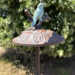 LA GRANDE PRAIRIE - Mangeoire oiseau à suspendre 15x15x46cm