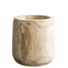 LA GREEN TOUCH - Cache-pot bois 29 cm