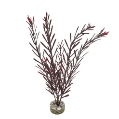 LABEO - Plante artificielle pour aquarium, algue haute - H.32cm