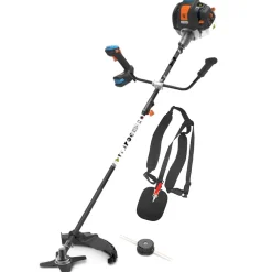 LAWNMASTER - Débroussailleuse thermique 31cc avec démarrage électrique - lawnmaster