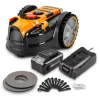 LAWNMASTER - Robot tondeuse autonome 24v - 8ah sans fil périmétrique - le robot le plus simpl