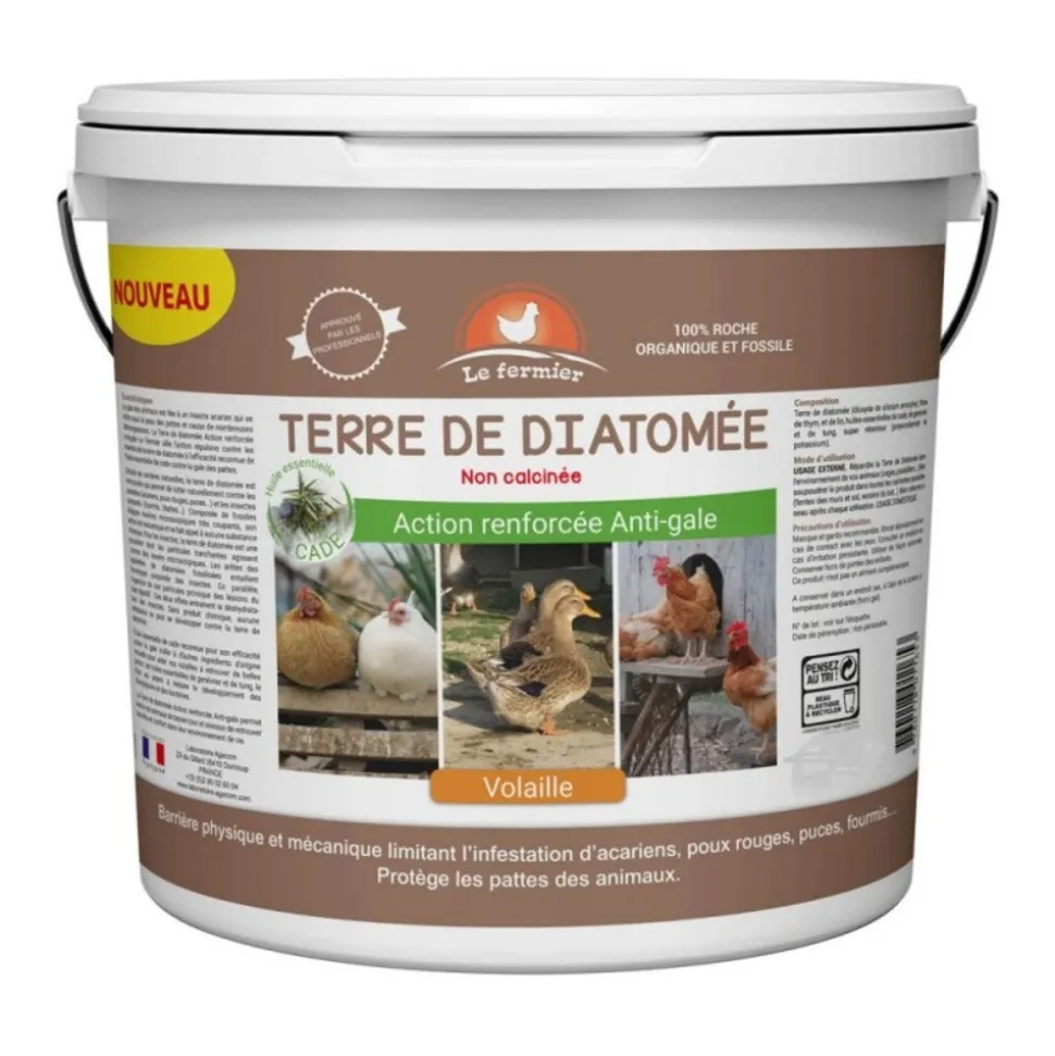LE FERMIER - Terre de diatomée anti-gale 2.5kg