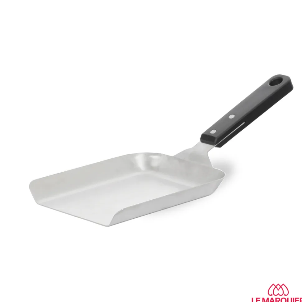 LE MARQUIER - Maxi spatule avec rebords en inox - 31x15x9 cm