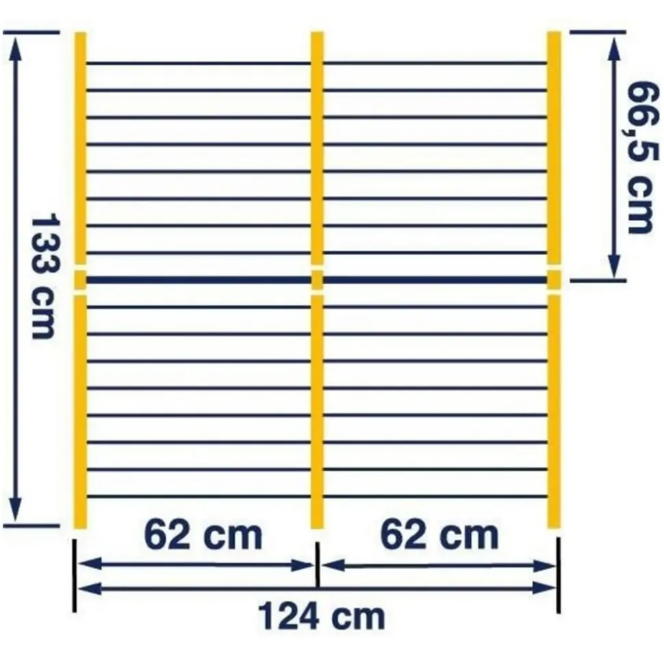 Leifheit séchoir à linge 9.6 m à 18.9 m - 42203122