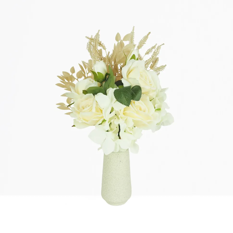 LIGNE DECO - Bouquet artificiel de fleurs 35cm