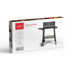 LIVOO - Livoo barbecue à charbon 48.5 x 28.8cm - doc328