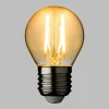 LOTTI - Ampoule guinguette 2200k blanc très chaud 2w g45 filament lotti