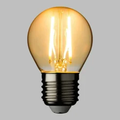 LOTTI - Ampoule guinguette 2200k blanc très chaud 2w g45 filament lotti