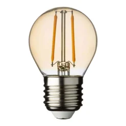 LOTTI - Ampoule guinguette 2200k blanc très chaud 2w g45 filament lotti