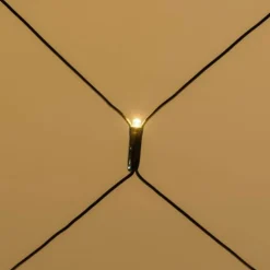 LOTTI - Filet lumineux 2m h1m 120 led blanc chaud prolongeable 31v câble vert ip44 smart connect lotti