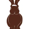 LOUIS MOULIN - Figurine à piquer en forme de lapin - 17x43,5cm - fer vieilli