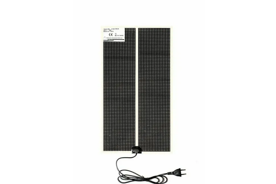 LUCKY REPTILE - Tapis chauffant 28w pour terrarium - thermo mat 53 x 28 cm - chauffage pour reptiles (lézards, serpents), amphibiens et inverté