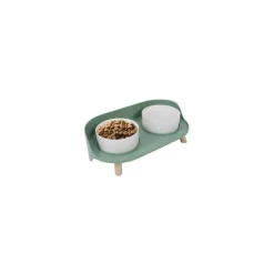 M PETS - Gamelle double surélevée m.pets altitude - 2x50 ml