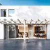 MADERLAND - Pergola en bois adossée - modèle sevilla - 600 x 400 cm