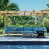 MADERLAND - Pergola en bois autoportante - modèle valencia - 500 x 300 cm