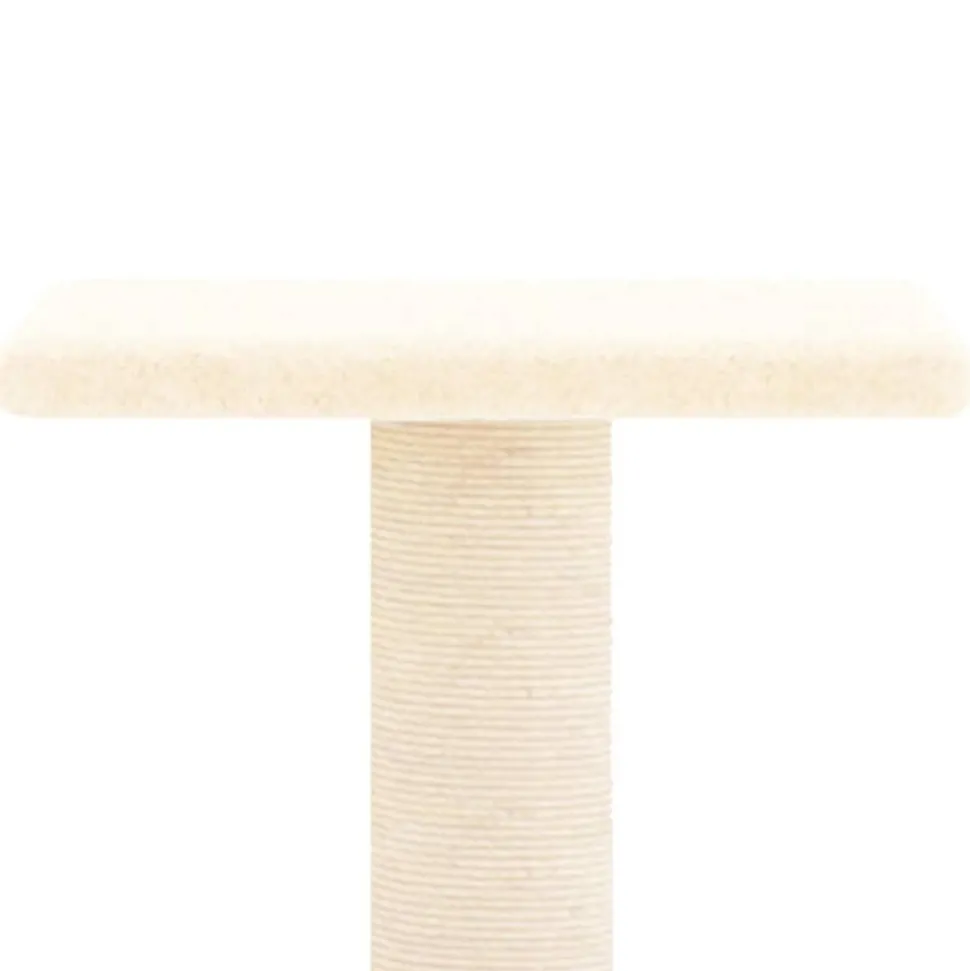 MAISON EXCLUSIVE - Arbre à chat avec griffoirs en sisal crème 73 cm
