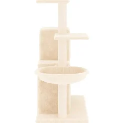 MAISON EXCLUSIVE - Arbre à chat avec griffoirs en sisal crème 83 cm