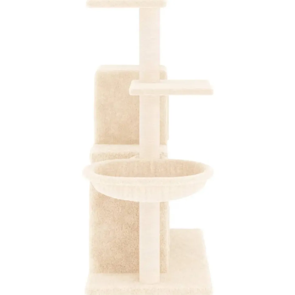 MAISON EXCLUSIVE - Arbre à chat avec griffoirs en sisal crème 83 cm