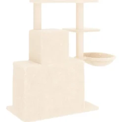 MAISON EXCLUSIVE - Arbre à chat avec griffoirs en sisal crème 83 cm