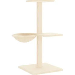 MAISON EXCLUSIVE - Arbre à chat avec griffoirs en sisal crème 72 cm