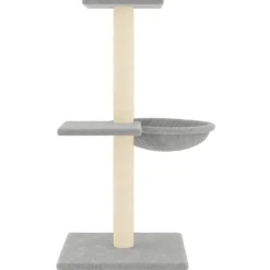 MAISON EXCLUSIVE - Arbre à chat avec griffoirs en sisal gris clair 72 cm
