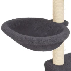 MAISON EXCLUSIVE - Arbre à chat avec griffoirs en sisal gris foncé 83 cm
