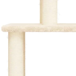 MAISON EXCLUSIVE - Arbre à chat avec griffoirs en sisal crème 183 cm