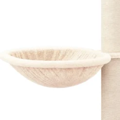 MAISON EXCLUSIVE - Arbre à chat avec griffoirs en sisal crème 94,5 cm