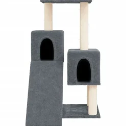 MAISON EXCLUSIVE - Arbre à chat avec griffoirs en sisal gris foncé 82 cm