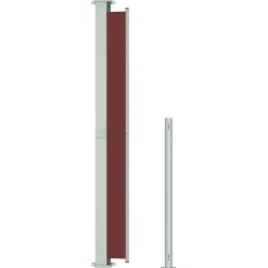 MAISON EXCLUSIVE - Auvent latéral rétractable de patio 180x300 cm marron