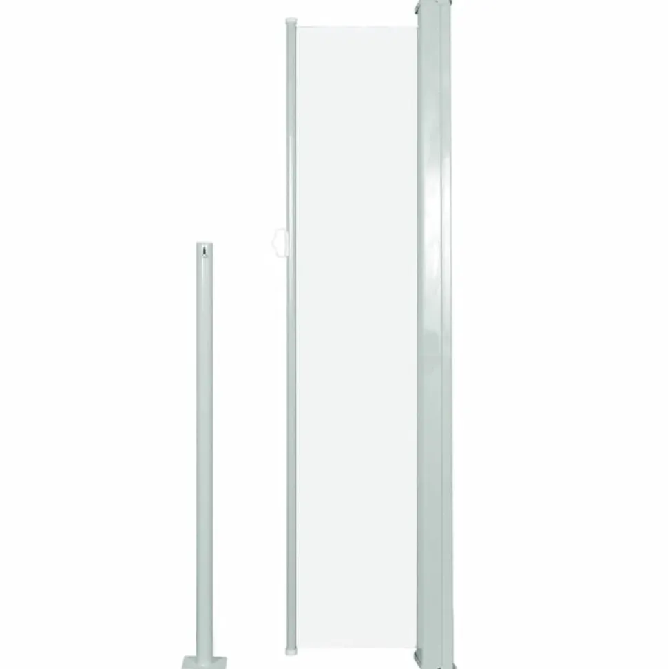 MAISON EXCLUSIVE - Auvent latéral rétractable de patio 140x300 cm crème