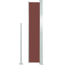 MAISON EXCLUSIVE - Auvent latéral rétractable de patio 160x300 cm marron