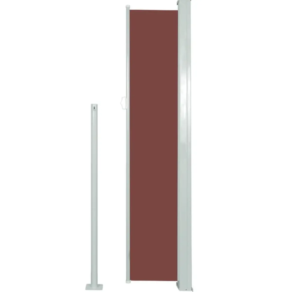 MAISON EXCLUSIVE - Auvent latéral rétractable de patio 160x300 cm marron