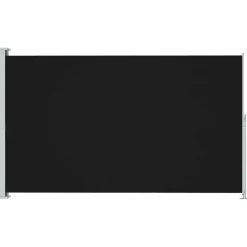 MAISON EXCLUSIVE - Auvent latéral rétractable de patio 220x300 cm noir