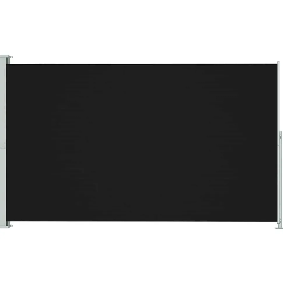 MAISON EXCLUSIVE - Auvent latéral rétractable de patio 220x300 cm noir