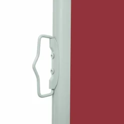 MAISON EXCLUSIVE - Auvent latéral rétractable de patio 170x300 cm rouge