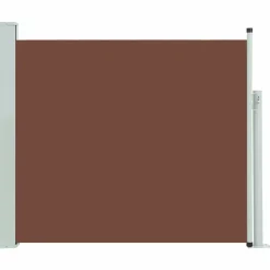 MAISON EXCLUSIVE - Auvent latéral rétractable de patio 100x300 cm marron