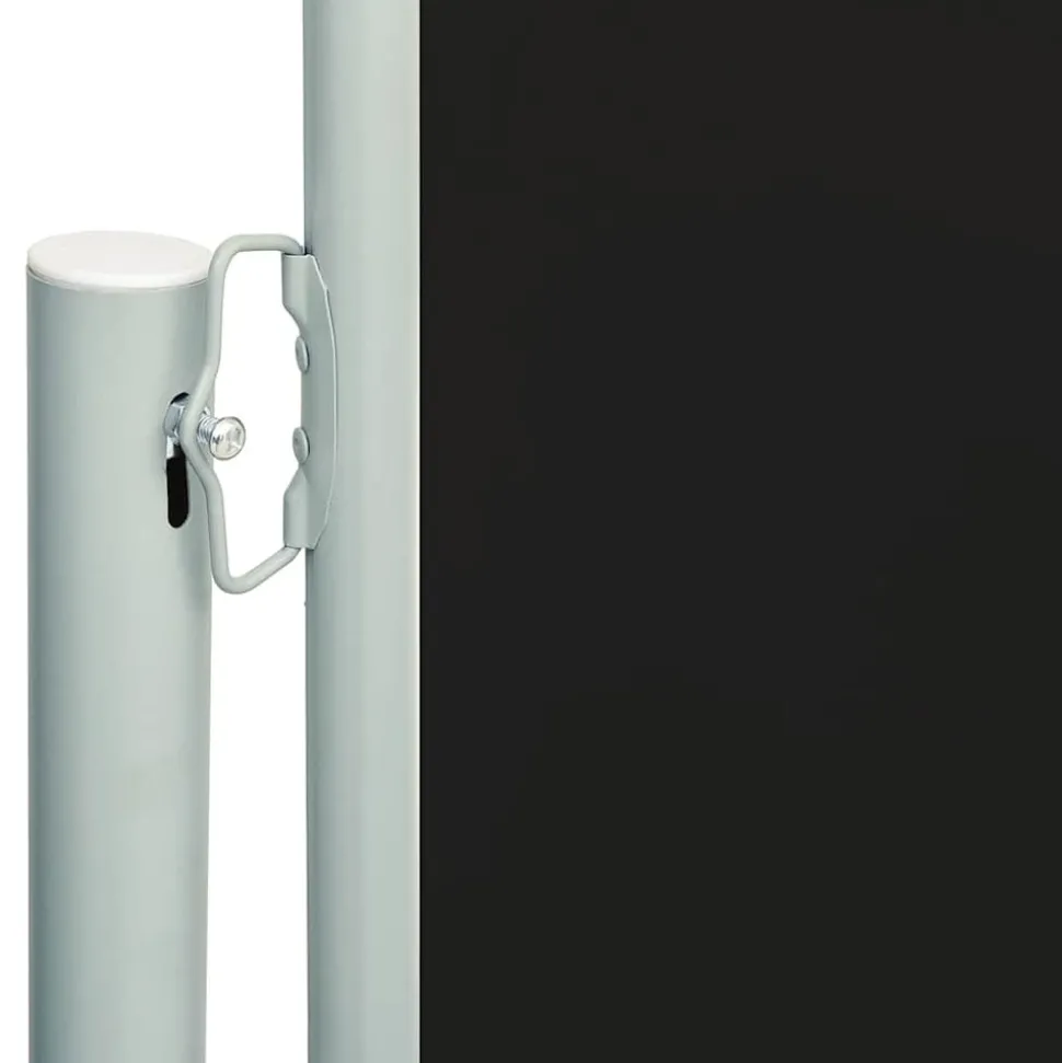 MAISON EXCLUSIVE - Auvent latéral rétractable de patio 117x600 cm noir