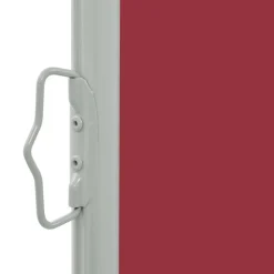 MAISON EXCLUSIVE - Auvent latéral rétractable de patio 140 x 300 cm rouge
